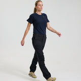 Bornholm Merino/Tencel T-shirt Kvinde - Midnight blue