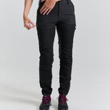Harzen Outdoor Bukser Kvinde - Black GPS