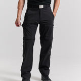 Dolomitterne Zip off Bukser Mand - Black GPS