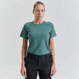 Bornholm Merino/Tencel T-shirt Kvinde - Atlantic Mineral