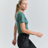 Bornholm Merino/Tencel T-shirt Kvinde - Atlantic Mineral