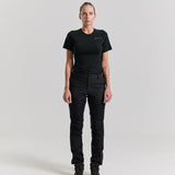Bornholm Merino/Tencel T-shirt Kvinde - Black GPS