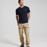 Bornholm Merino/Tencel T-shirt Mand - Midnight blue