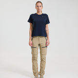 Bornholm Merino/Tencel T-shirt Kvinde - Midnight blue