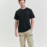 Bornholm Merino/Tencel T-shirt Mand - Black GPS