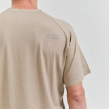 Bornholm Merino/Tencel T-shirt Mand - Nomad Sand