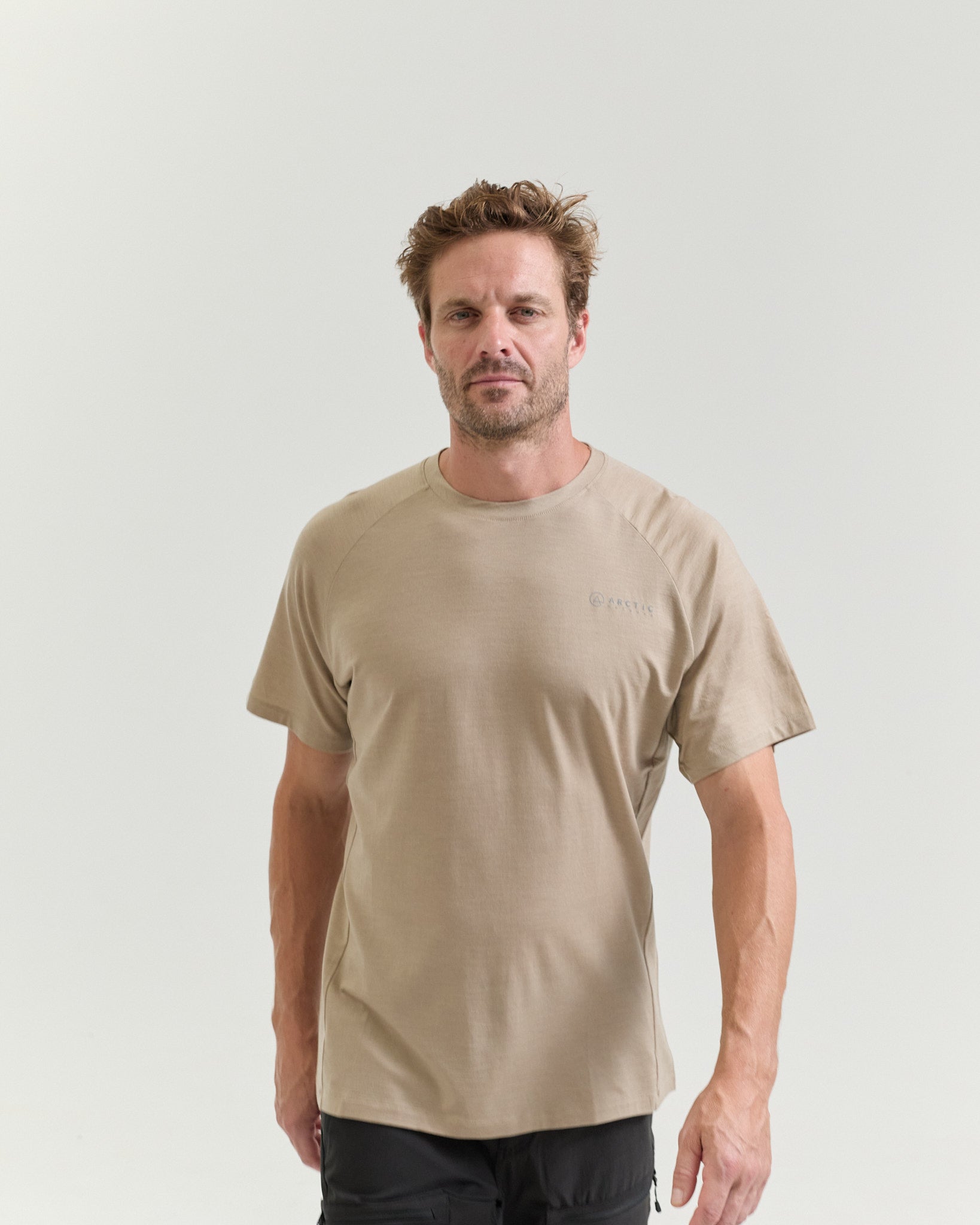 Bornholm T-shirt Mand - Sand