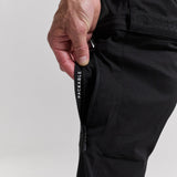 Dolomitterne Zip off Bukser Mand - Black GPS