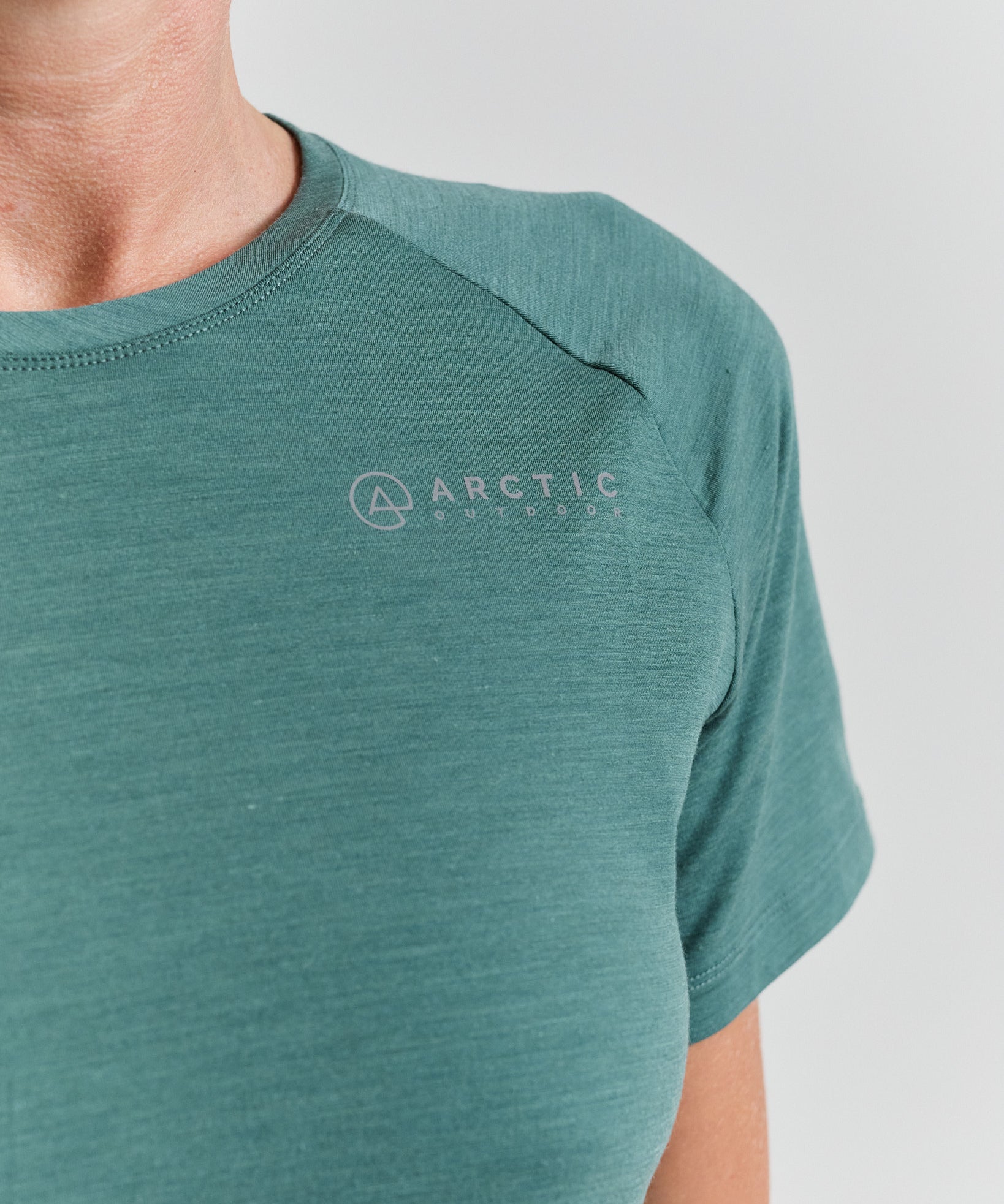 Bornholm Merino/Tencel T-shirt Kvinde - Atlantic Mineral