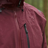 Limited edition - Preikestolen Shell Jacket burgundy trails women