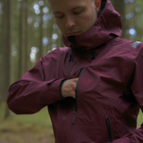 Limited edition - Preikestolen Shell Jacket burgundy trails women