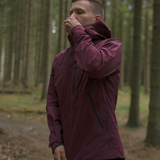 Limited edition - Preikestolen Shell Jacket burgundy trails women