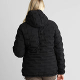 Vadehavet Dunjakke 2.0 Dame Black – Julie, 180 cm, str. XL