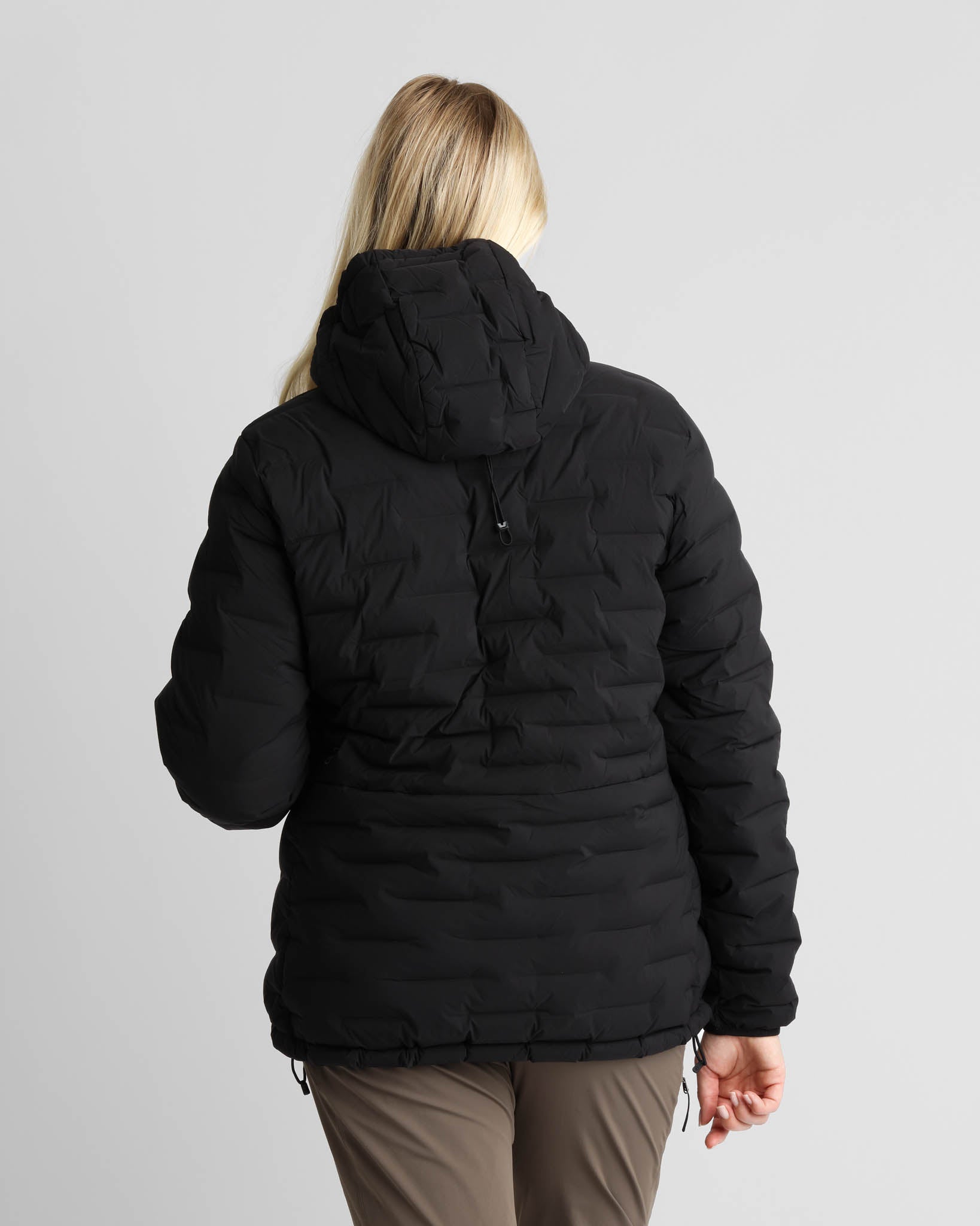 Vadehavet Dunjakke 2.0 Dame Black – Julie, 180 cm, str. XL
