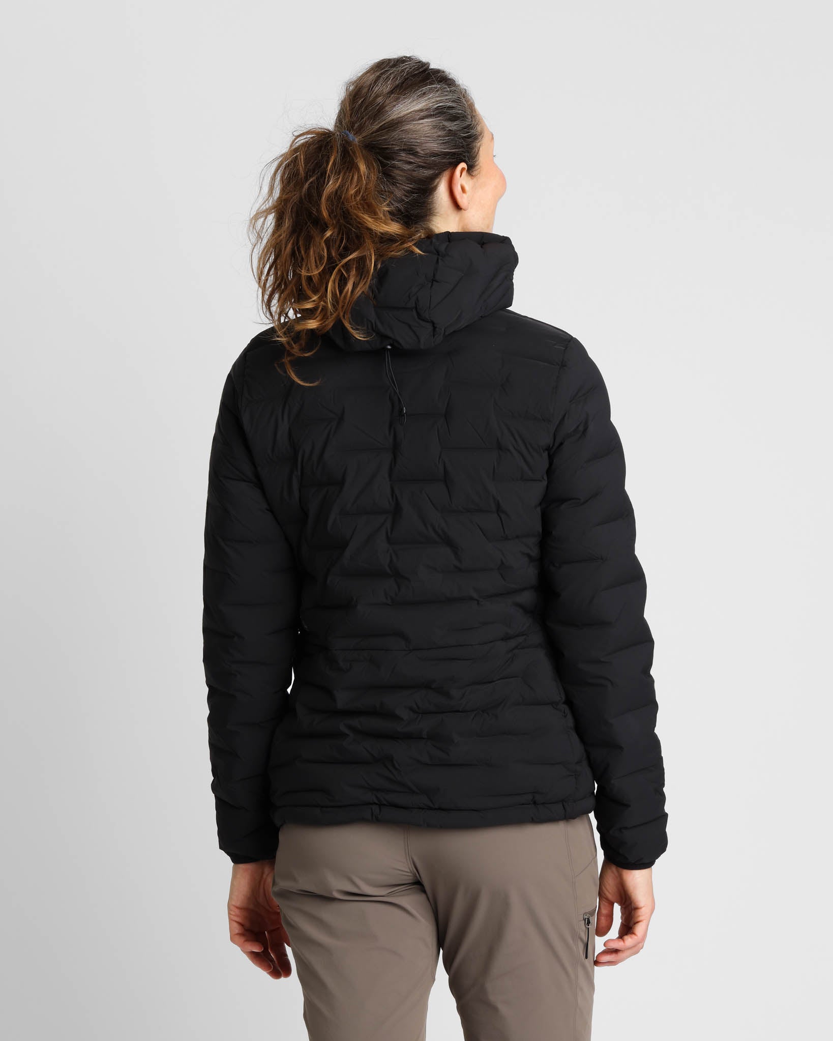 Vadehavet Dunjakke 2.0 Dame Black – Susanne, 180 cm, str. S
