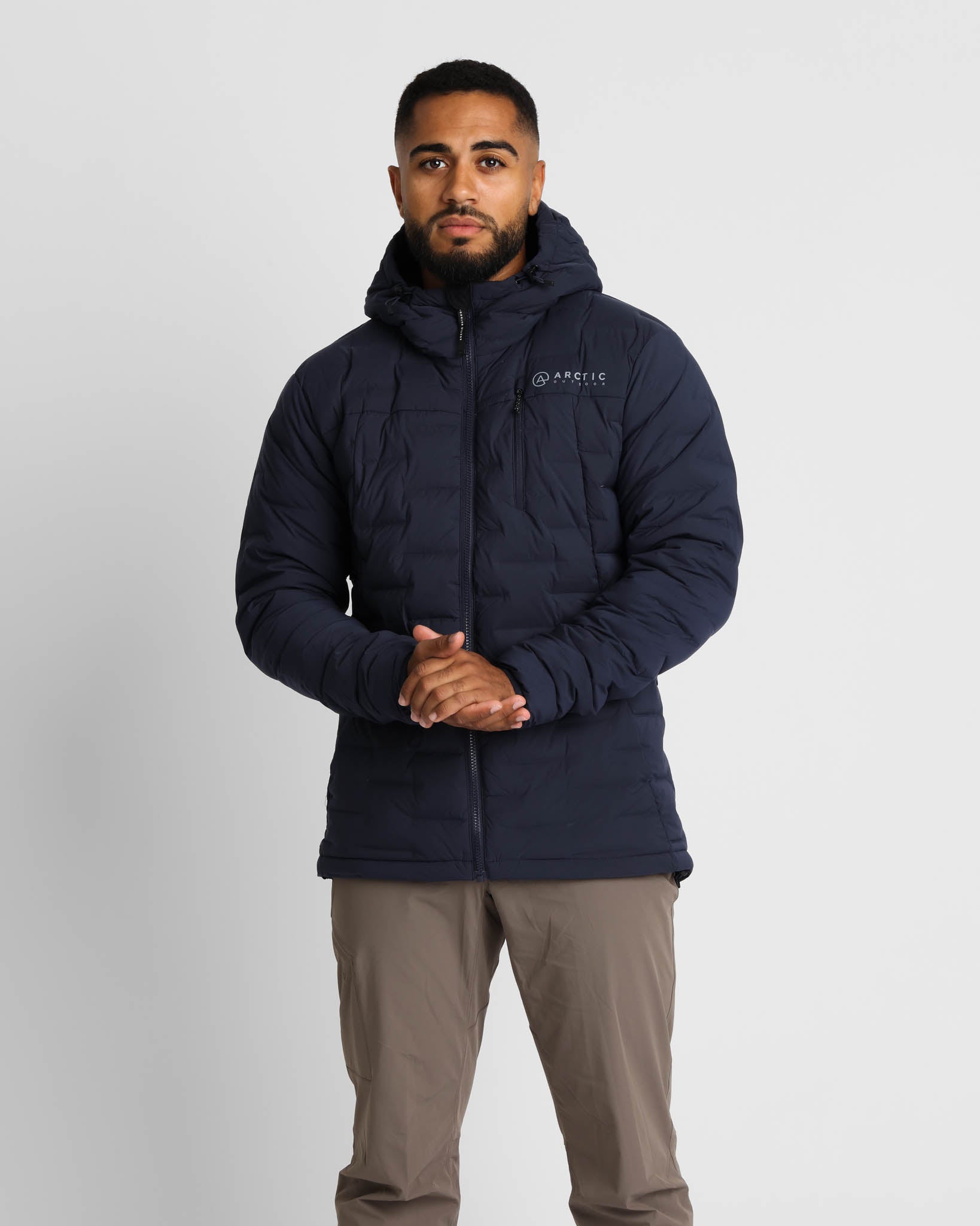 Vadehavet Dunjakke 2.0 Herre Blue – Mike, 178 cm, str. M