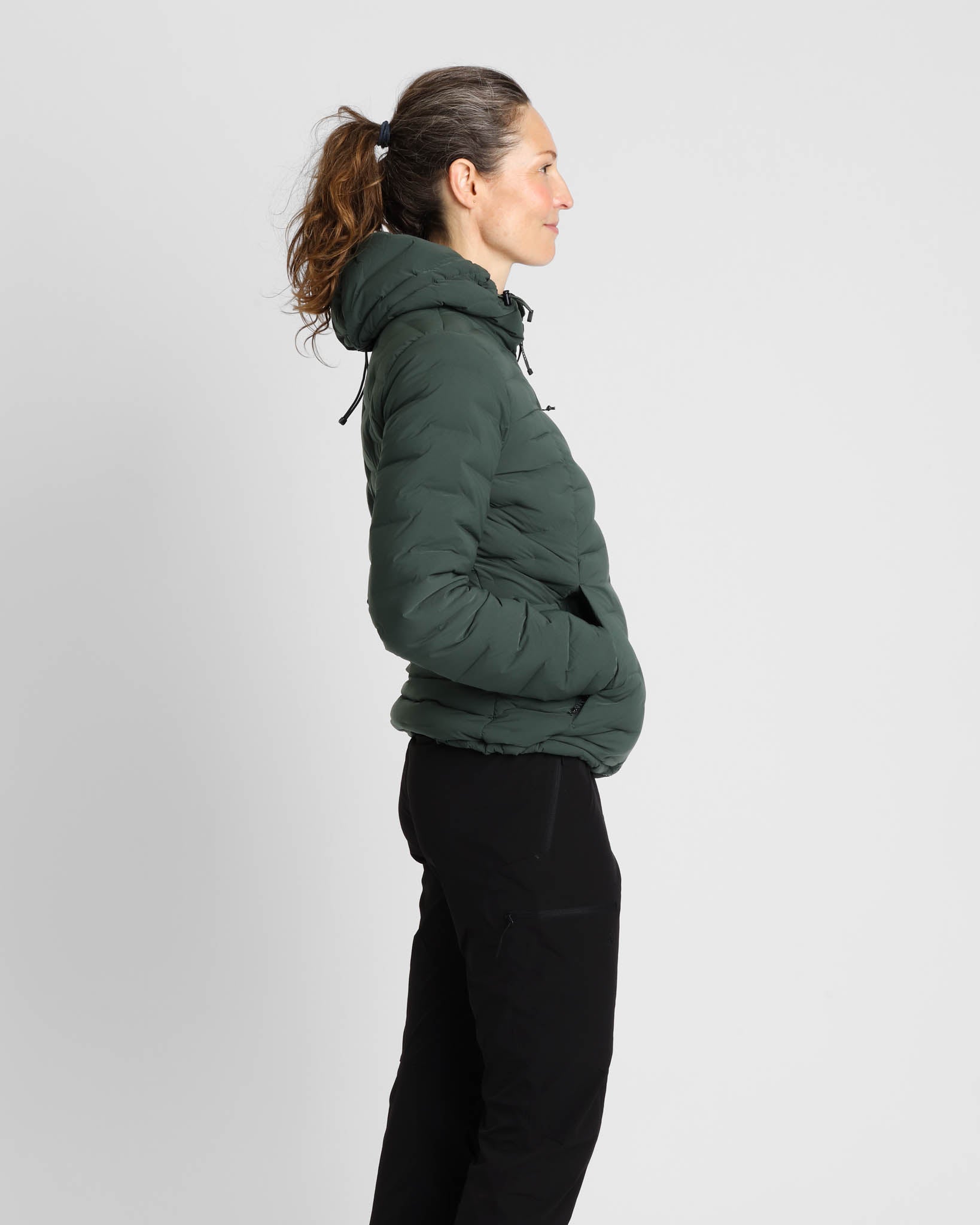 Vadehavet Dunjakke 2.0 Dame Forest – Susanne, 180 cm, str. S