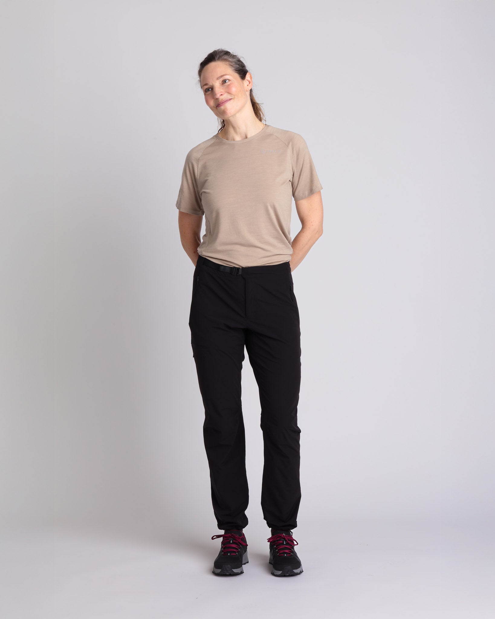 Lofoten Vandrebukser Dame Black GPS – Susanne, 180 cm, str. M
